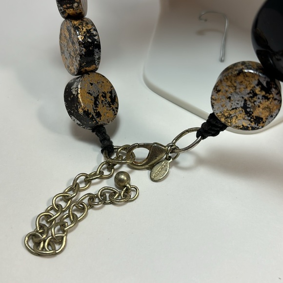 CHICO’S necklace and bracelet set approx 25” long - Picture 5 of 6